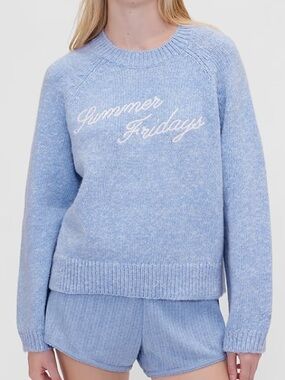 Gap × Summer Fridays Oversized Logo Sweater